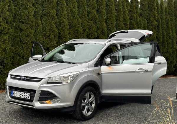 Ford Kuga cena 43500 przebieg: 219000, rok produkcji 2013 z Płock małe 631